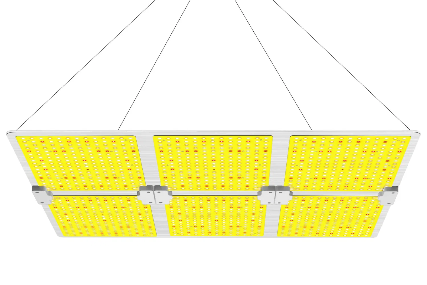 Quantum Board-Q 660W Dimmable High PAR/Best in Field Fluence LED Grow Light Dlc Approved Full Spectrum Efficacité jusqu'à 2,7 Umol/J pour la culture hydroponique